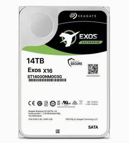 SEAGATE  Exos X16 ST14000NM003G 14TB OEM SATA Hard Drive